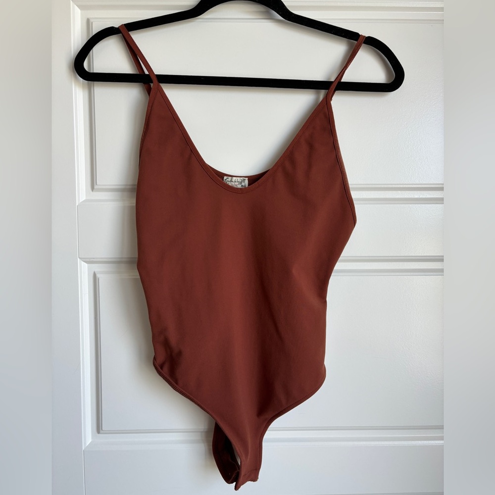 free people rust bodysuit